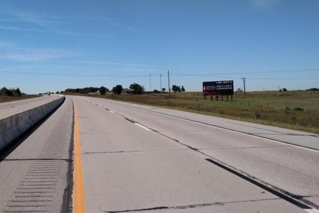 Photo of a billboard in Lawton
