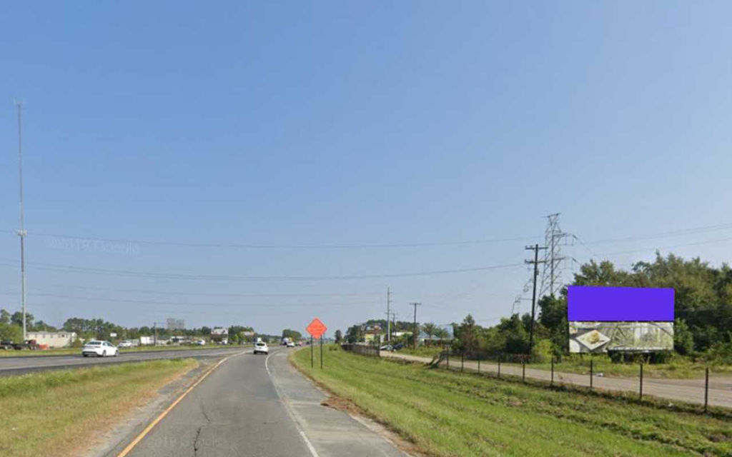 Photo of a billboard in Pearlington