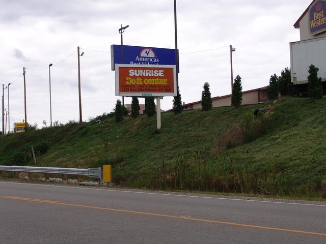 Photo of a billboard in Adamsville