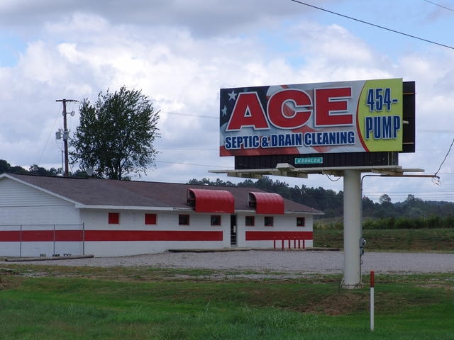 Photo of a billboard in Duncan Falls