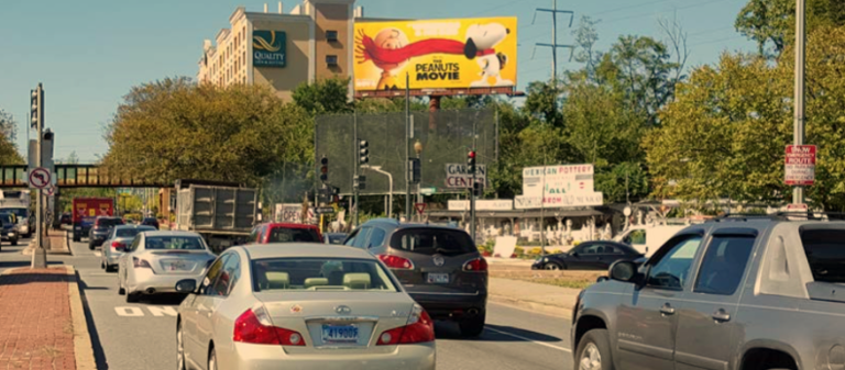 Photo of a billboard in Alexandria