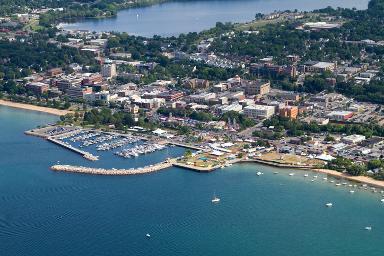 Traverse City Michigan movie theater ads