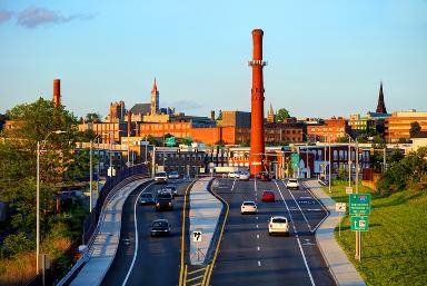 Fall River Massachusetts transit ads